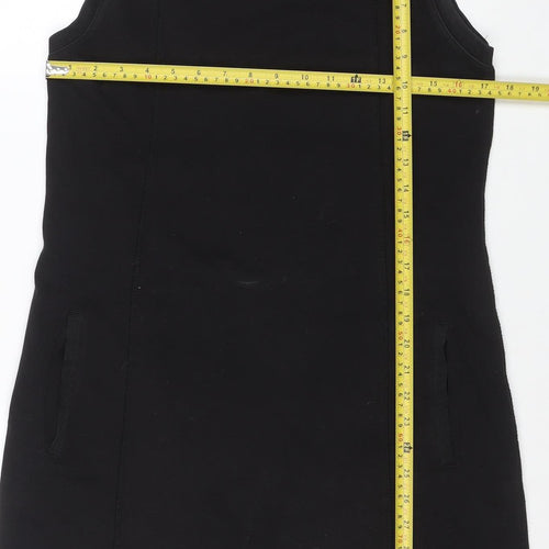 Superdry Women’s Black Sleeveless Shift Dress Size M