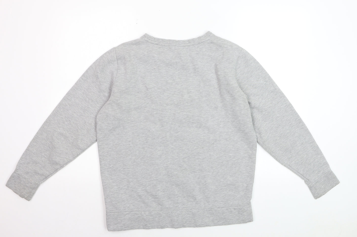 Calvin Klein Jeans Men's Grey Logo Pullover Sweatshirt Size S