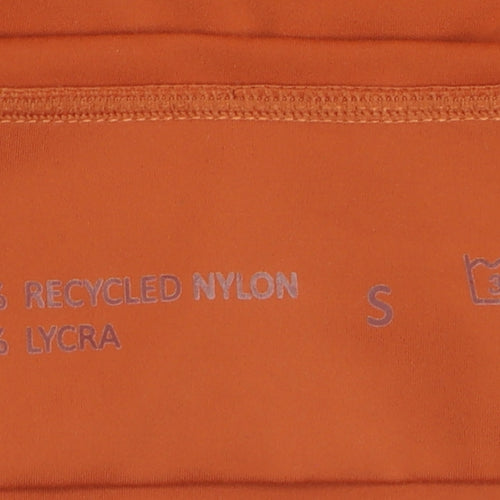 TALA Women’s Orange Long Sleeve Slim Fit Activewear Top Size S