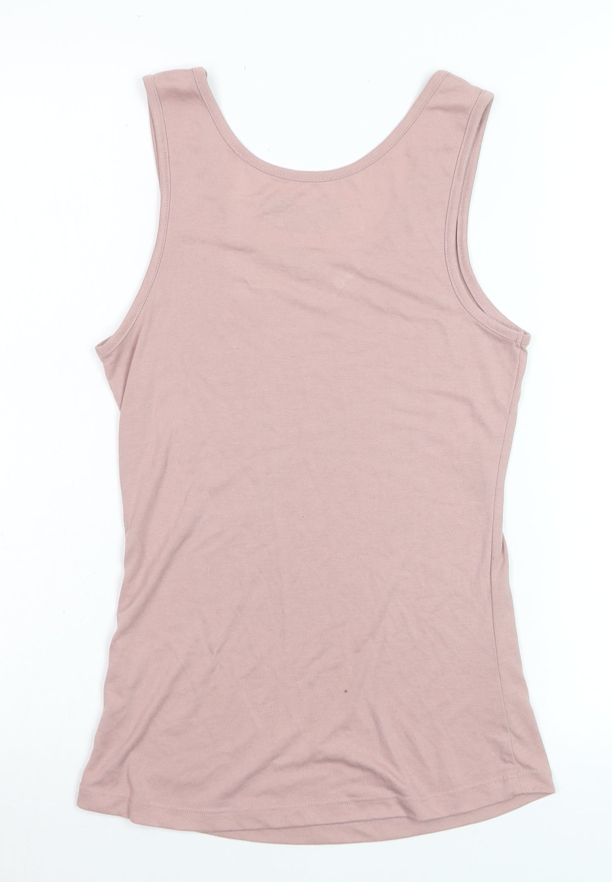 Hard Rock Women's Pink Tank Top Medium Music Graphic Rock London