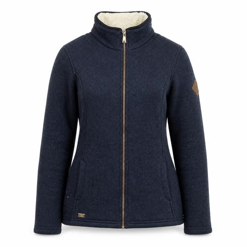 Regatta Great Outdoors Women Navy Full Zip Fleece Jacket UK 10