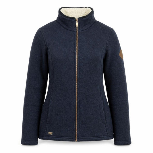 Front view of Regatta Great Outdoors Women Navy Full Zip Fleece Jacket UK 10