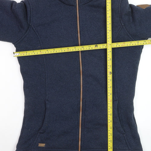 Regatta Great Outdoors Women Navy Full Zip Fleece Jacket UK 10