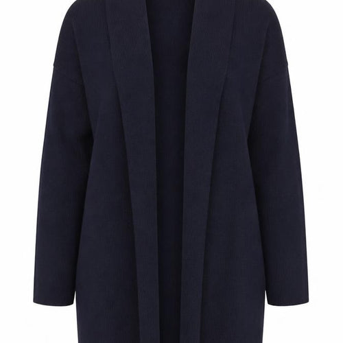 Ann Harvey Women's Black Long Sleeve Open Knit Cardigan Size 18