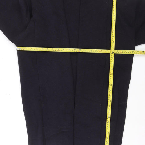 Ann Harvey Women's Black Long Sleeve Open Knit Cardigan Size 18