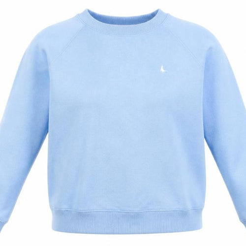 Jack Wills Women Blue Crew Neck Pullover Sweatshirt UK10