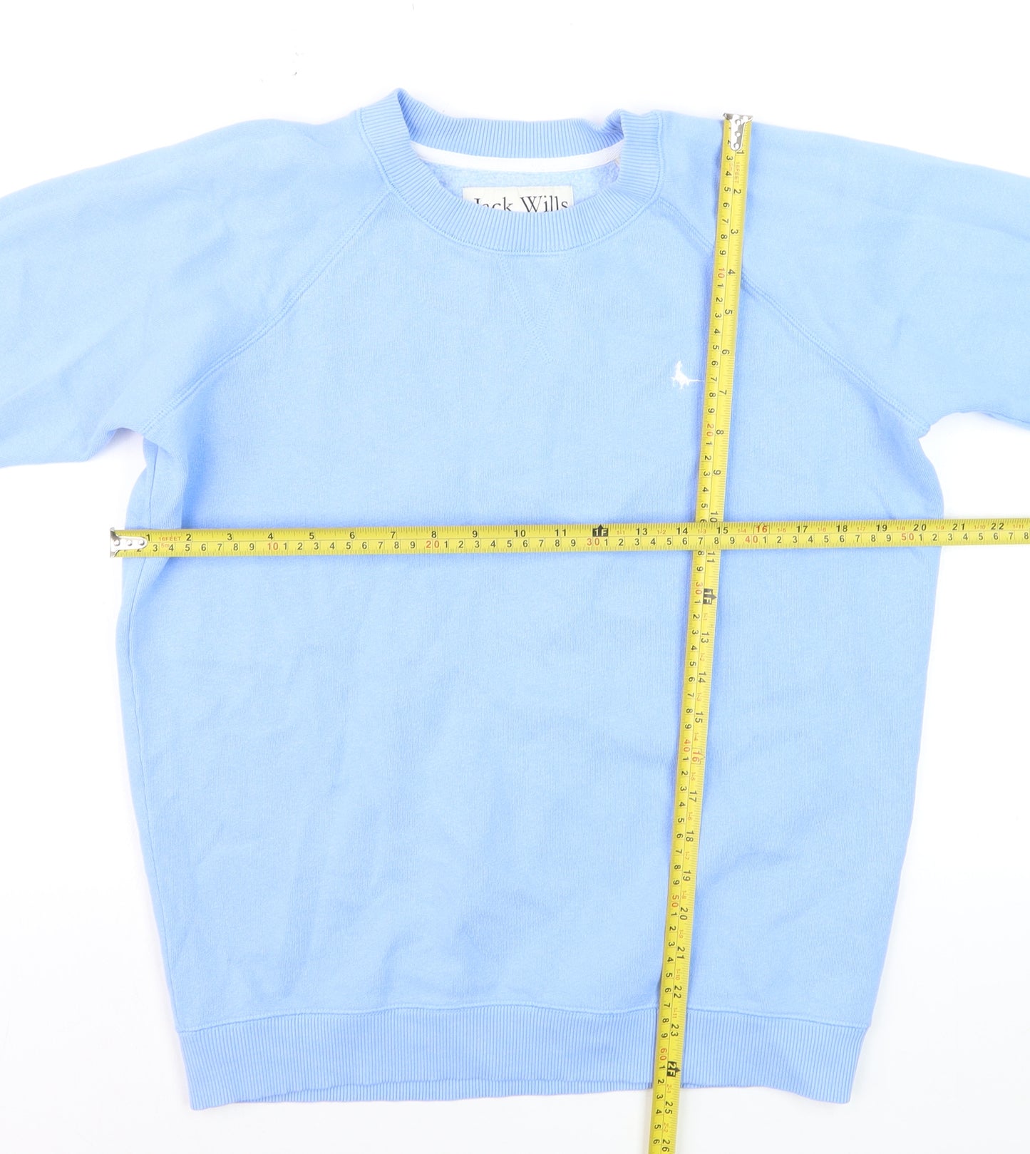 Jack Wills Women Blue Crew Neck Pullover Sweatshirt UK10
