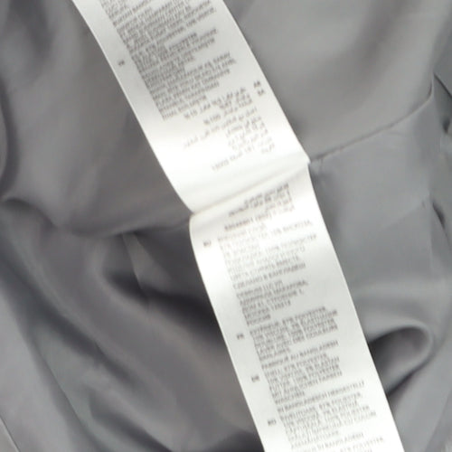 Debenhams The Collection Petite Grey Pea Coat Women’s Size 16