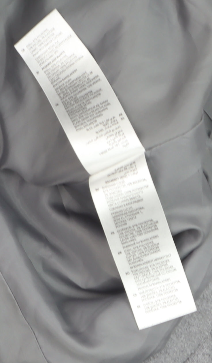 Debenhams The Collection Petite Grey Pea Coat Women’s Size 16