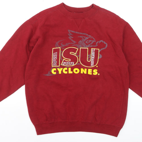 LF2 Apparel Boys Red Iowa State Cyclones Pullover Sweatshirt YXL