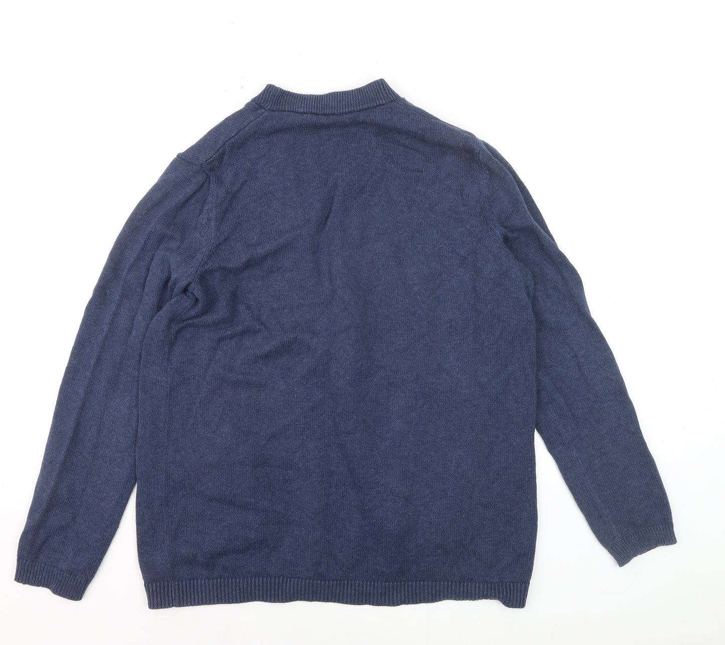 Seasalt Women’s Blue Organic Cotton V-Neck Cardigan UK 12