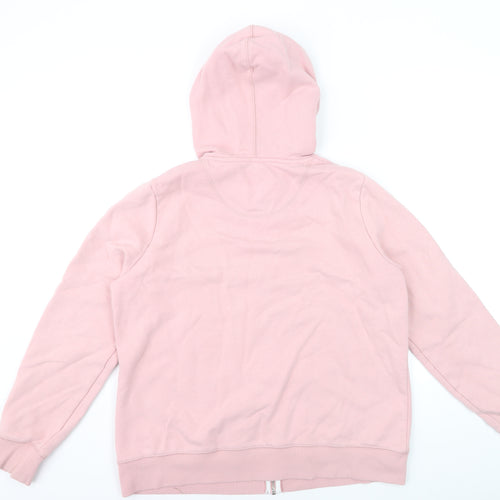 Crew Clothing Women Pink Size 16 Full Zip Hoodie with Pockets