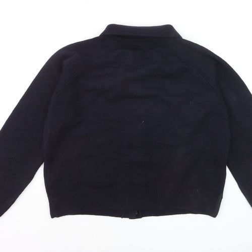 Marks and Spencer Women’s Black Collared Knit Cardigan Size L