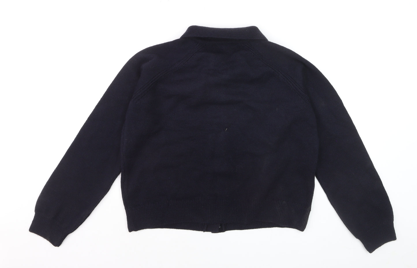 Marks and Spencer Women’s Black Collared Knit Cardigan Size L