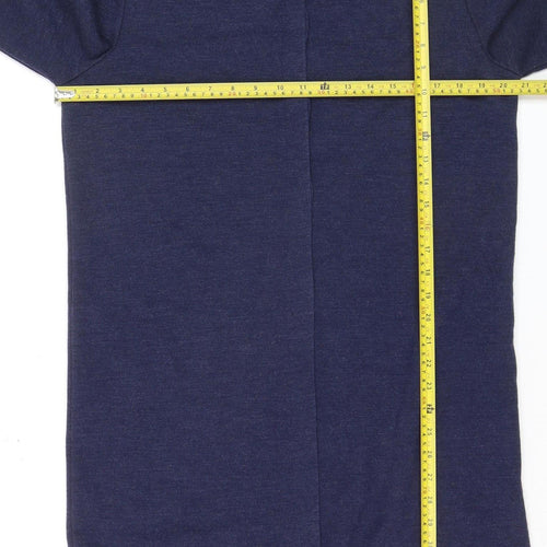 Marks and Spencer Women’s Blue Wool Long Sleeve Collared Cardigan Size 16