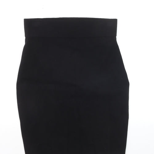 Phase Eight Women Black Size 14 Pencil Stretch Knee Skirt