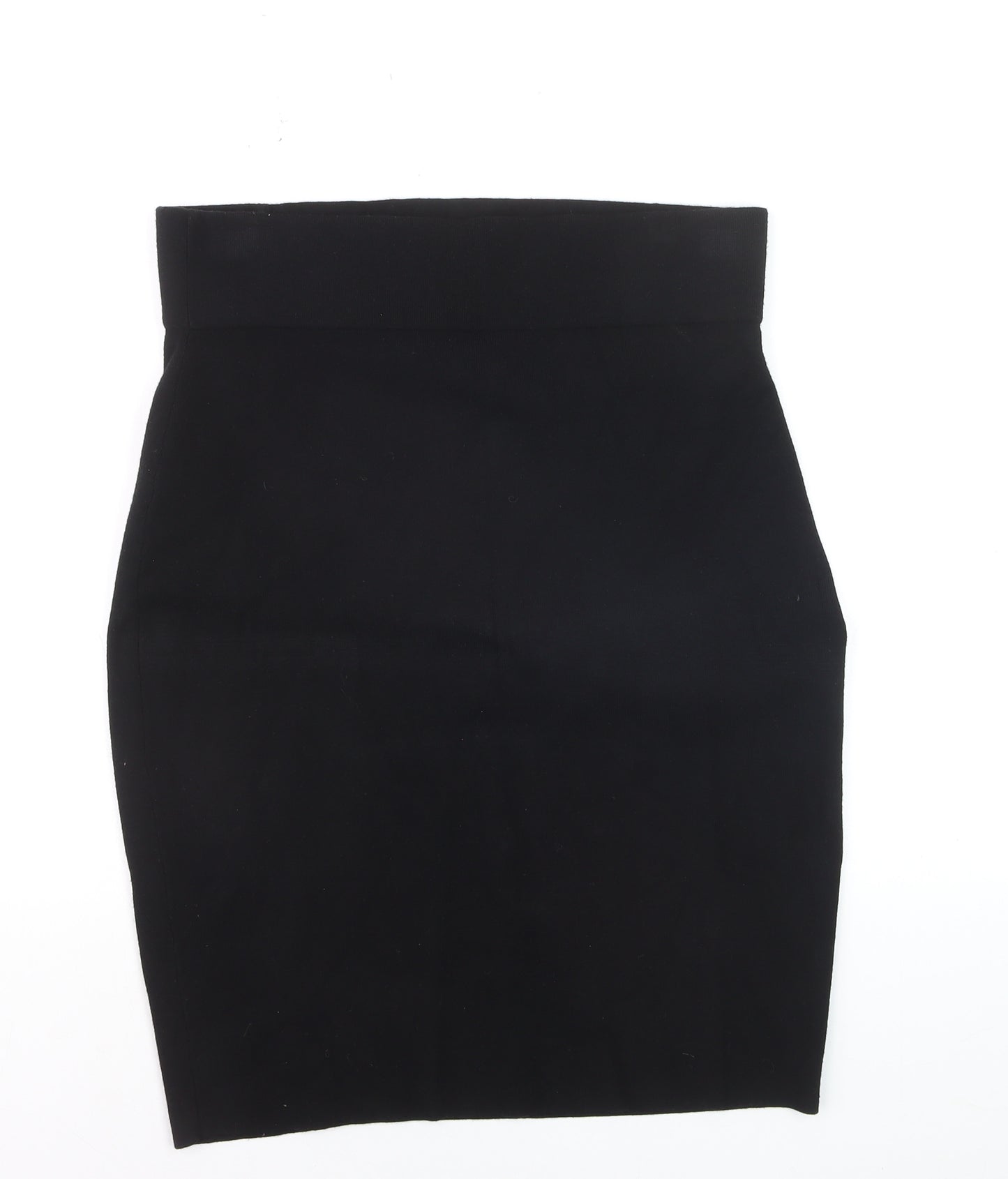 Phase Eight Women Black Size 14 Pencil Stretch Knee Skirt