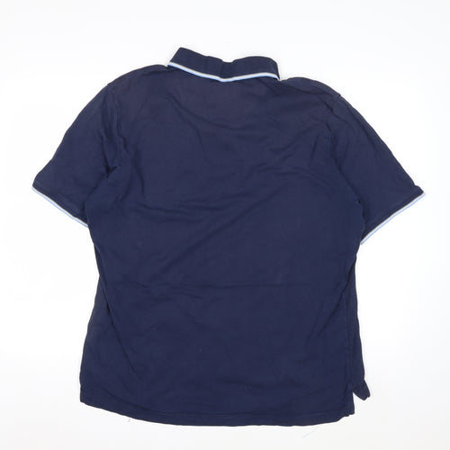 Blue Harbour Men's Blue XL Regular Fit Polo Shirt
