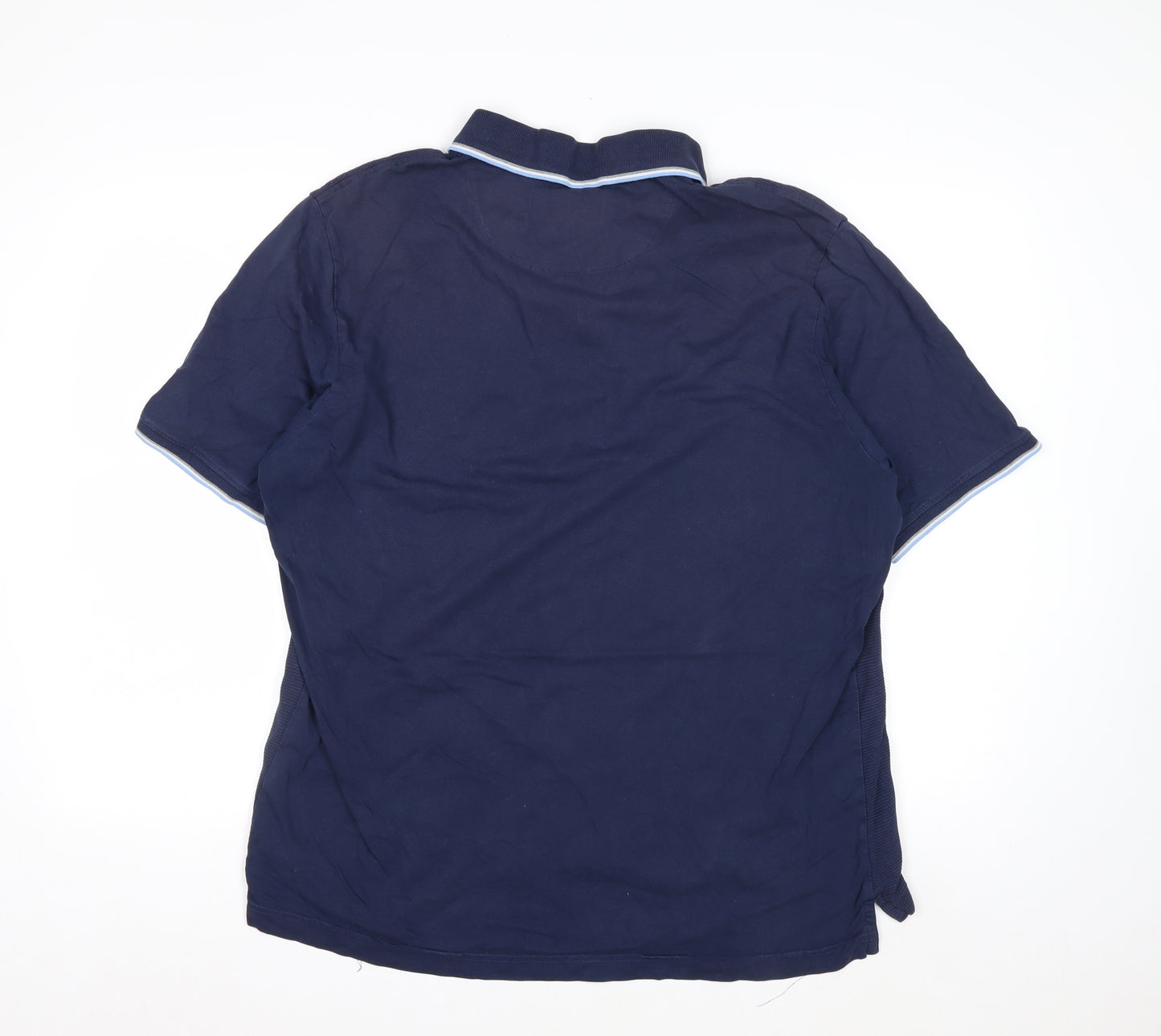 Blue Harbour Men's Blue XL Regular Fit Polo Shirt