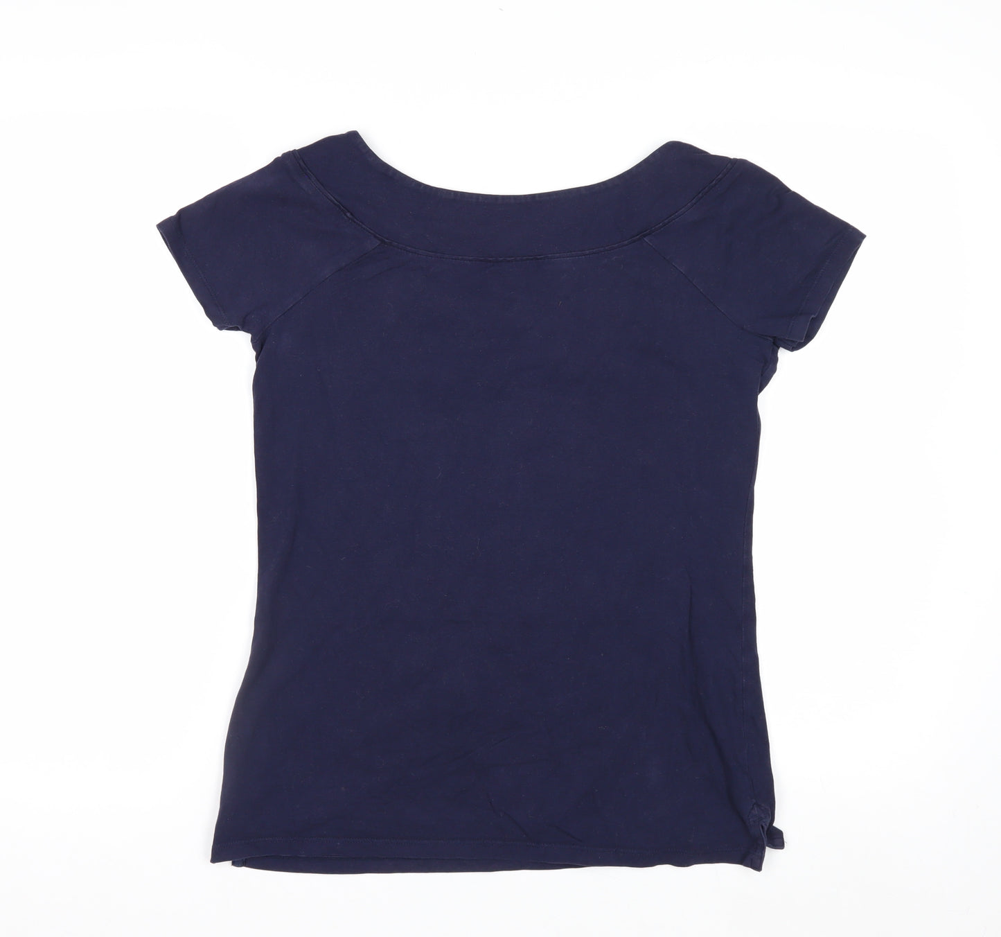 Next Women’s Blue Cotton Stretch Basic T-Shirt Size 12