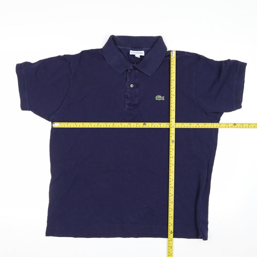 Lacoste Men’s Blue Classic Fit Cotton Polo Shirt XL