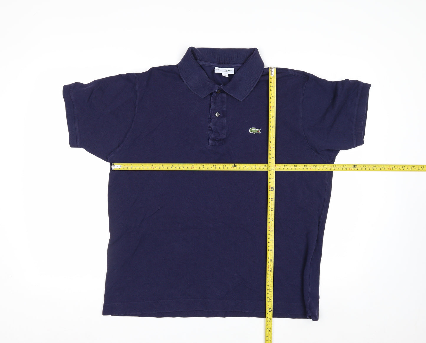 Lacoste Men’s Blue Classic Fit Cotton Polo Shirt XL