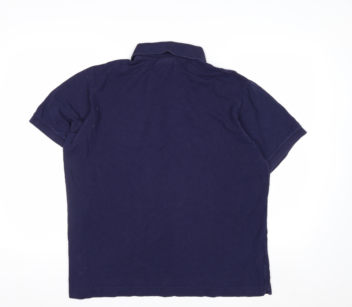 Lacoste Men’s Blue Classic Fit Cotton Polo Shirt XL
