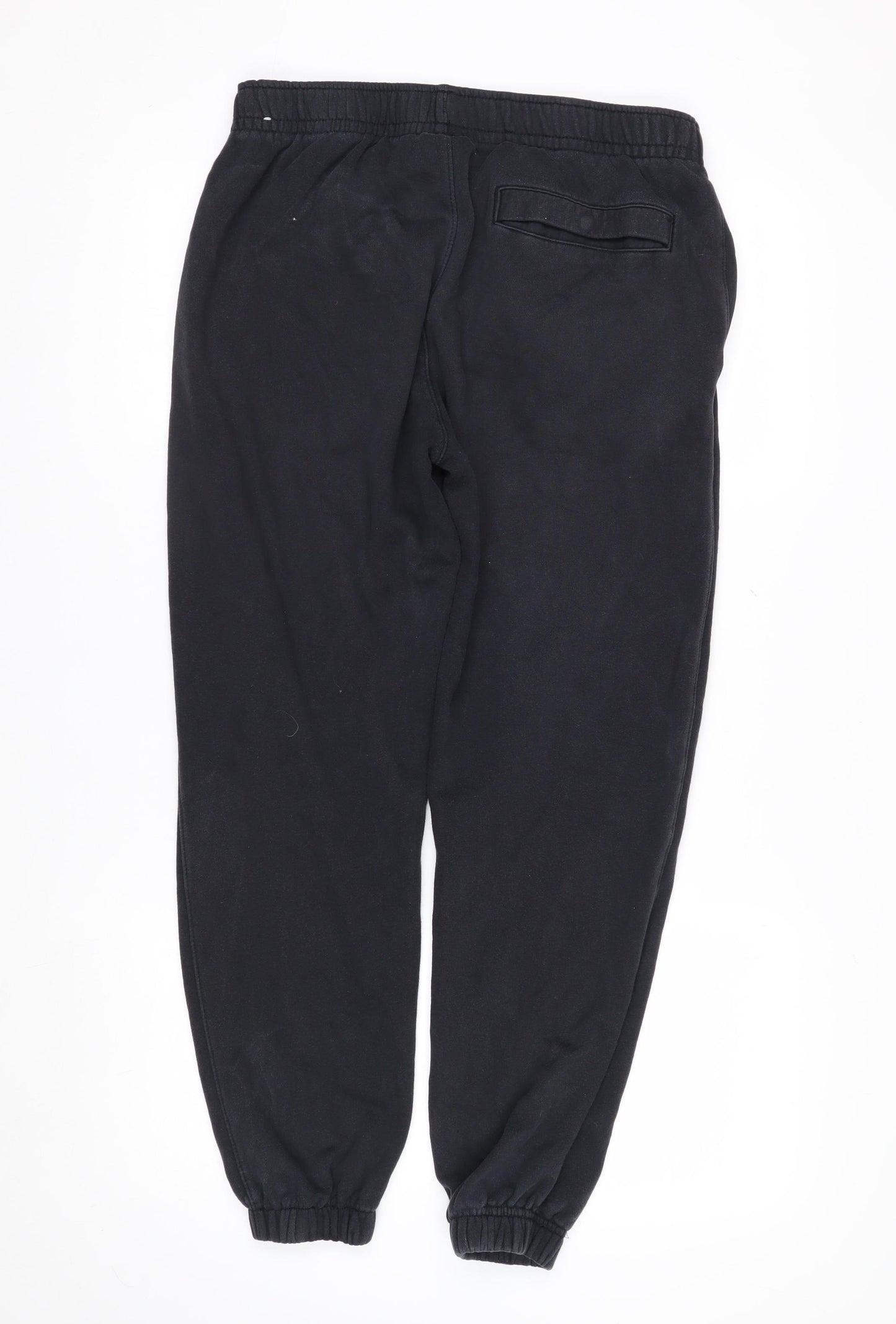 Nike Men's Black Jogger Sweatpants Size M Cotton Fleece