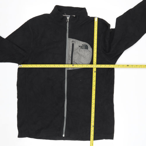 The North Face Mens Black Fleece Full Zip Sweatshirt Size L
