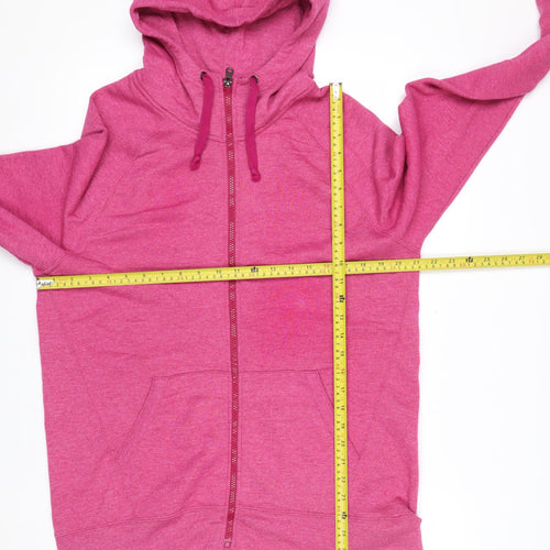 Champion Women's Pink Full Zip Hoodie XL Authentic Fleece