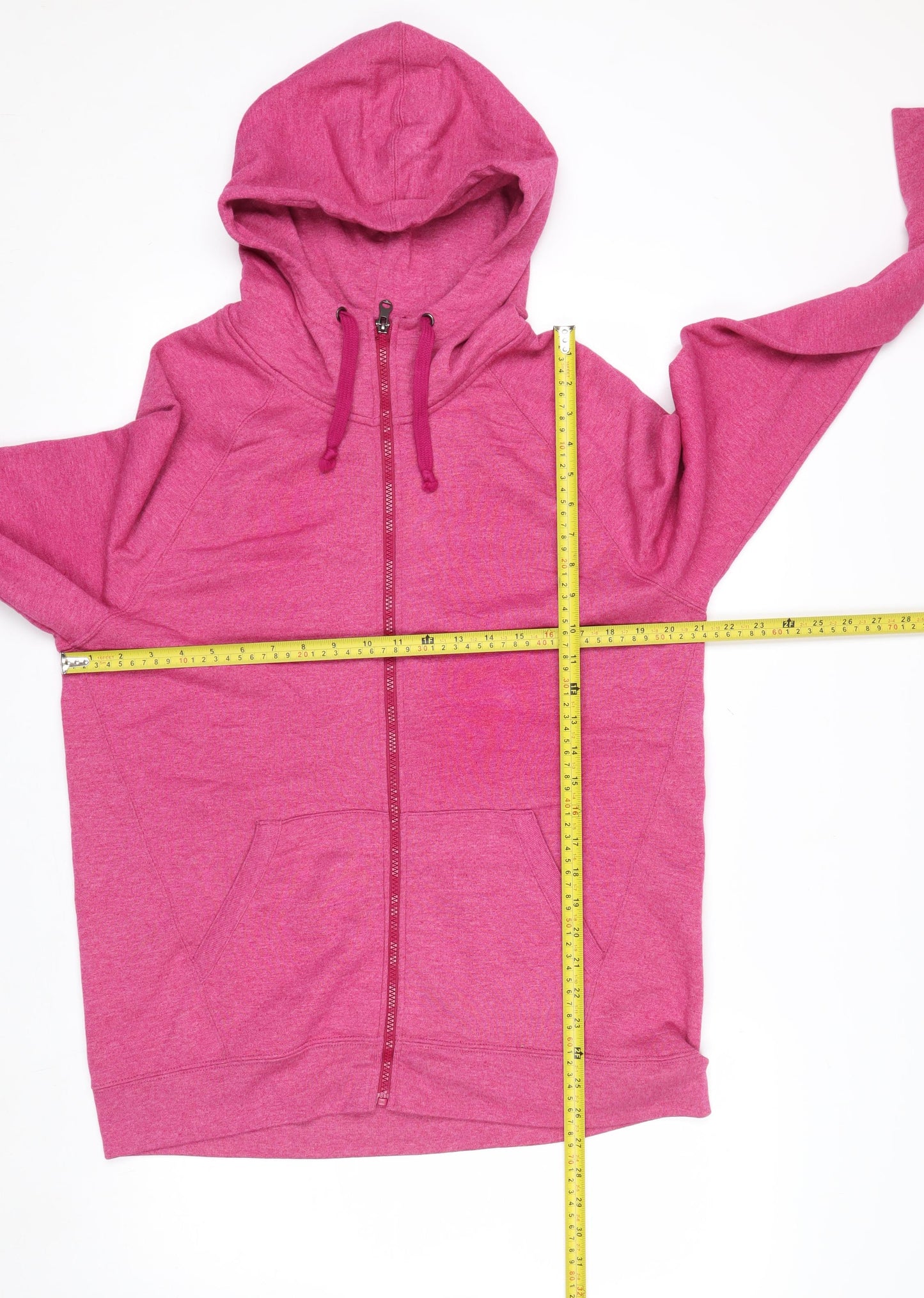 Champion Women's Pink Full Zip Hoodie XL Authentic Fleece