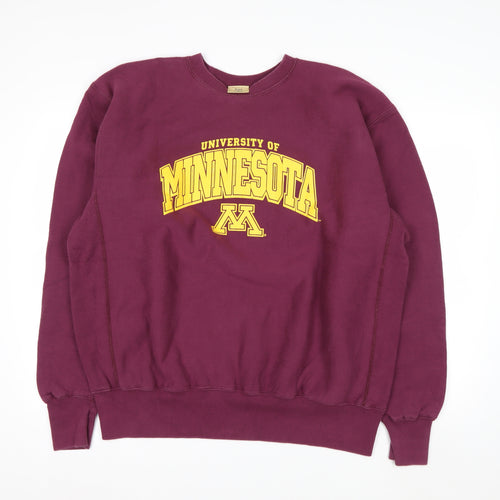 The Game Men's Purple University of Minnesota XL Pullover Sweatshirt