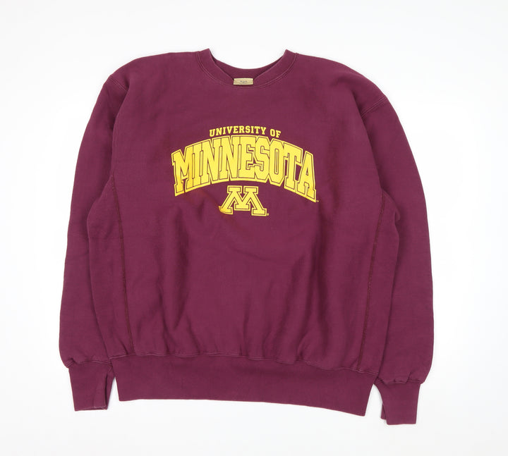 The Game Men's Purple University of Minnesota XL Pullover Sweatshirt