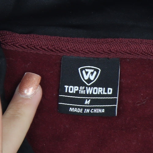Top of the World Men’s Red Montana Pullover Hoodie Size M