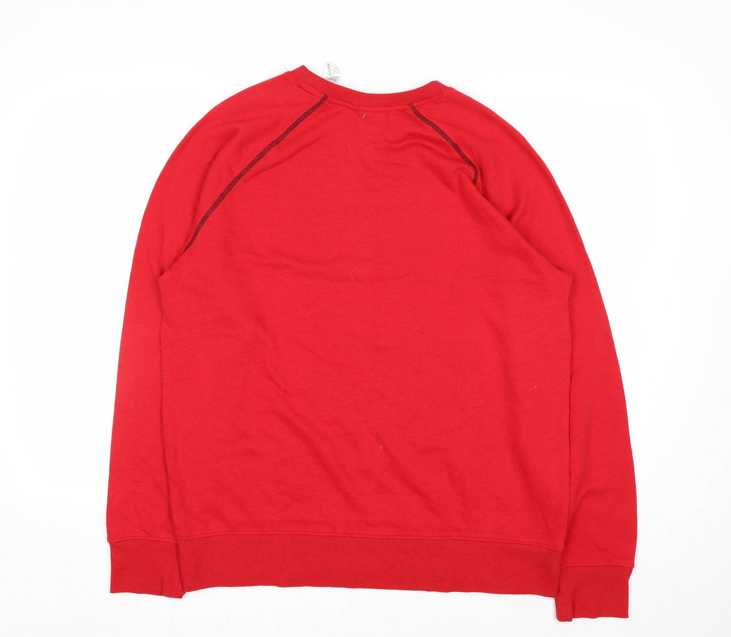 Reebok Men's Red Pullover Crew Neck Sweatshirt Size M