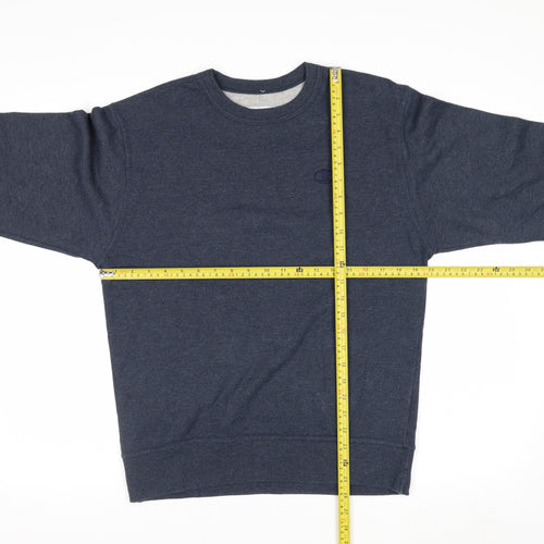 Champion Men's Blue Crew Neck Pullover Sweatshirt Size S