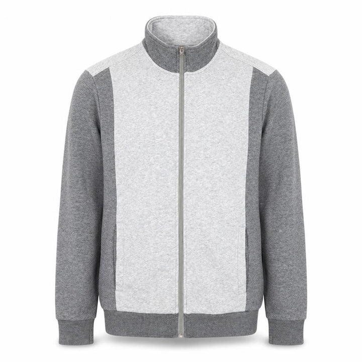 Calvin Klein Men's Grey Full Zip Sweatshirt Size S