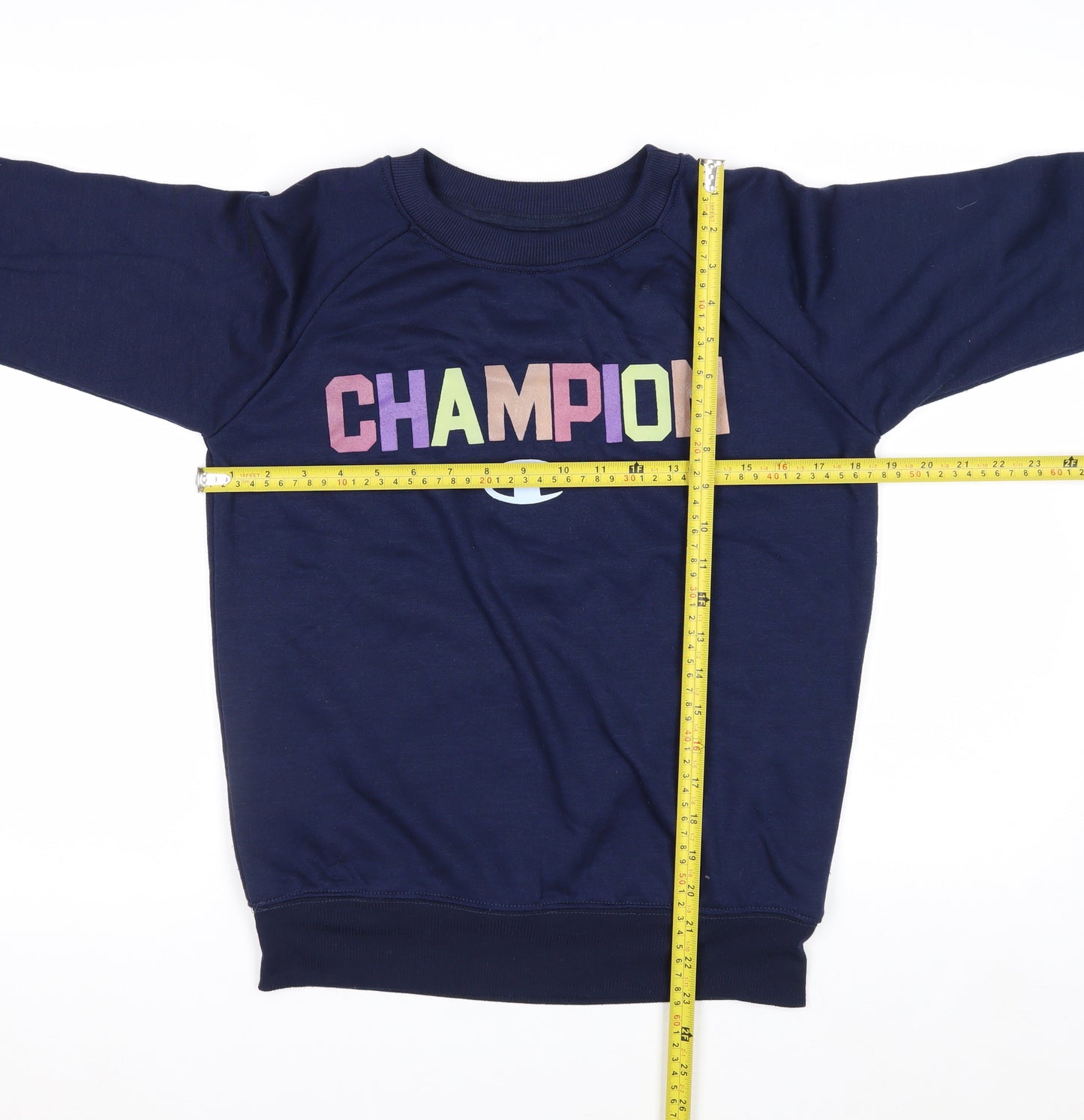 Champion Women's Navy Blue Pullover Sweatshirt Size M