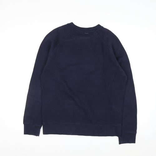 Nautica Men's Blue Crew Neck Pullover Sweatshirt M