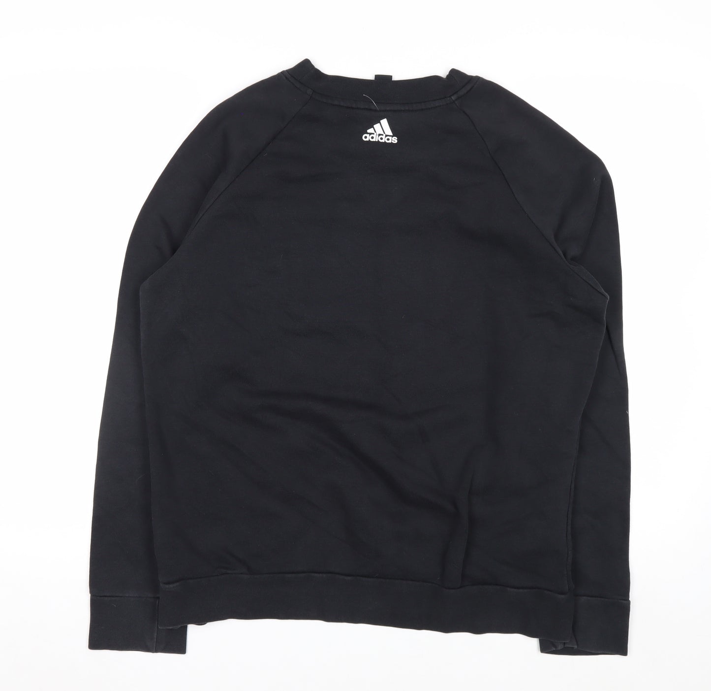 Adidas Women's Black XL Crew Neck Pullover Sweatshirt