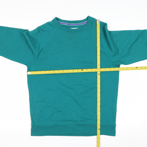 Champion Men's Green Crew Neck Pullover Sweatshirt Size M
