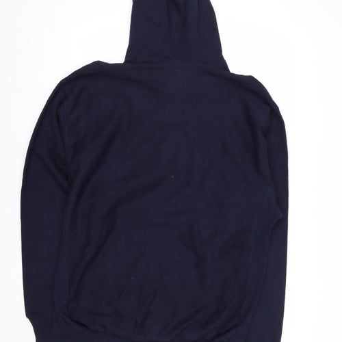 Steve & Barry's Men's Blue Navy Pullover Hoodie L College Fleece