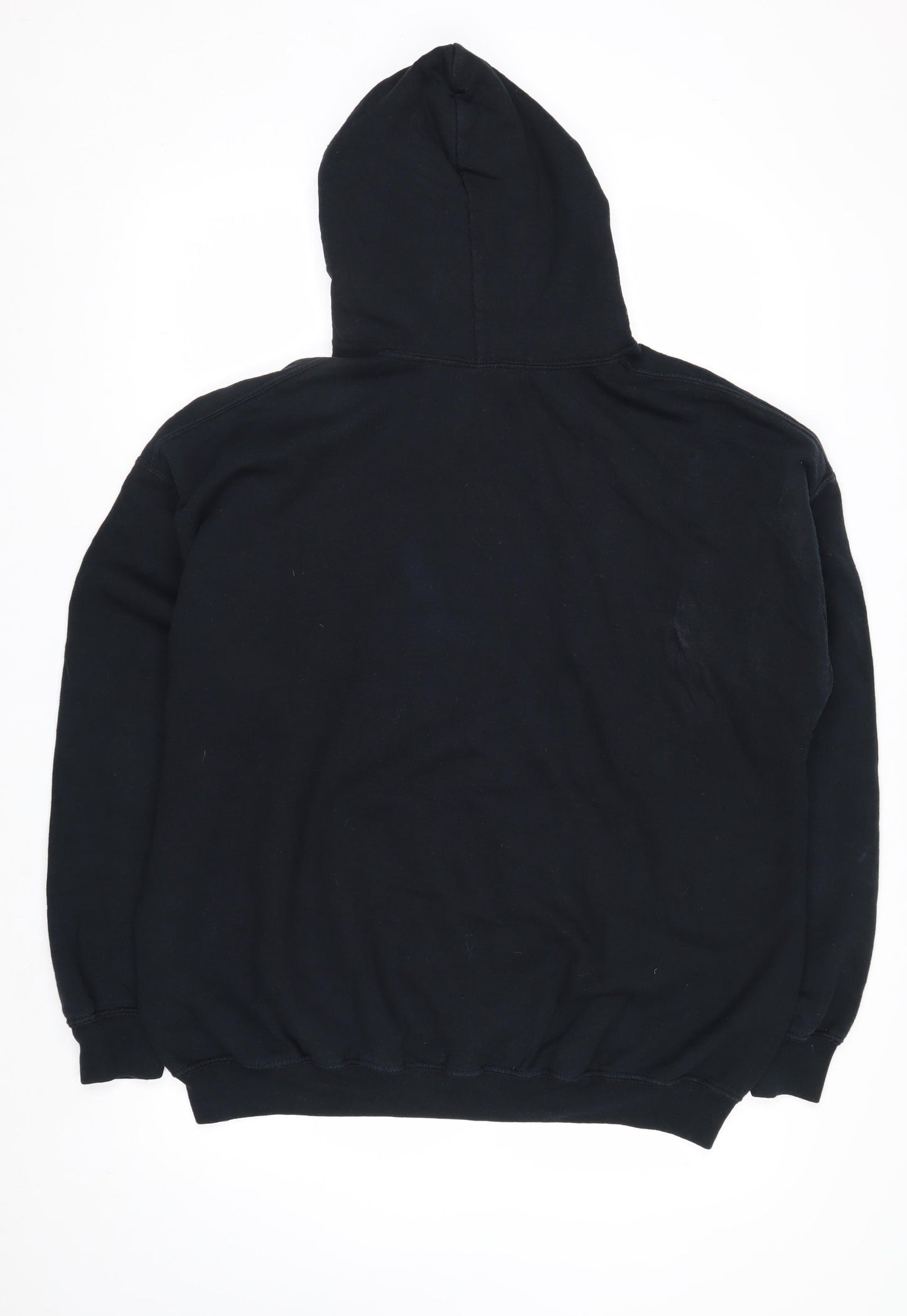 Gildan Men's Black XL Pullover Hoodie Wildcat Volleyball Graphic Heavyweight