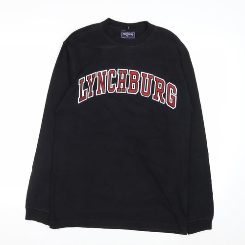 Jansport Men’s Black Lynchburg Graphic Pullover Sweatshirt Small