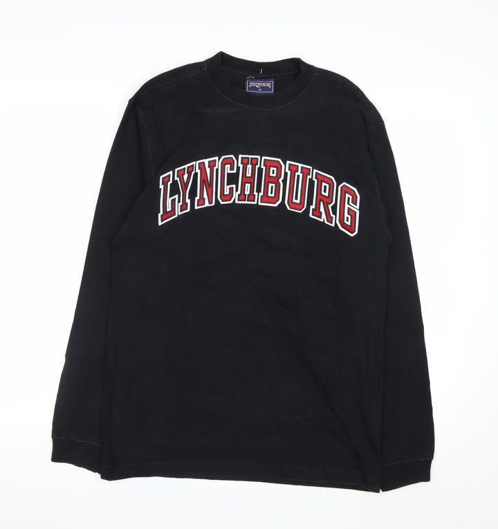 Jansport Men’s Black Lynchburg Graphic Pullover Sweatshirt Small