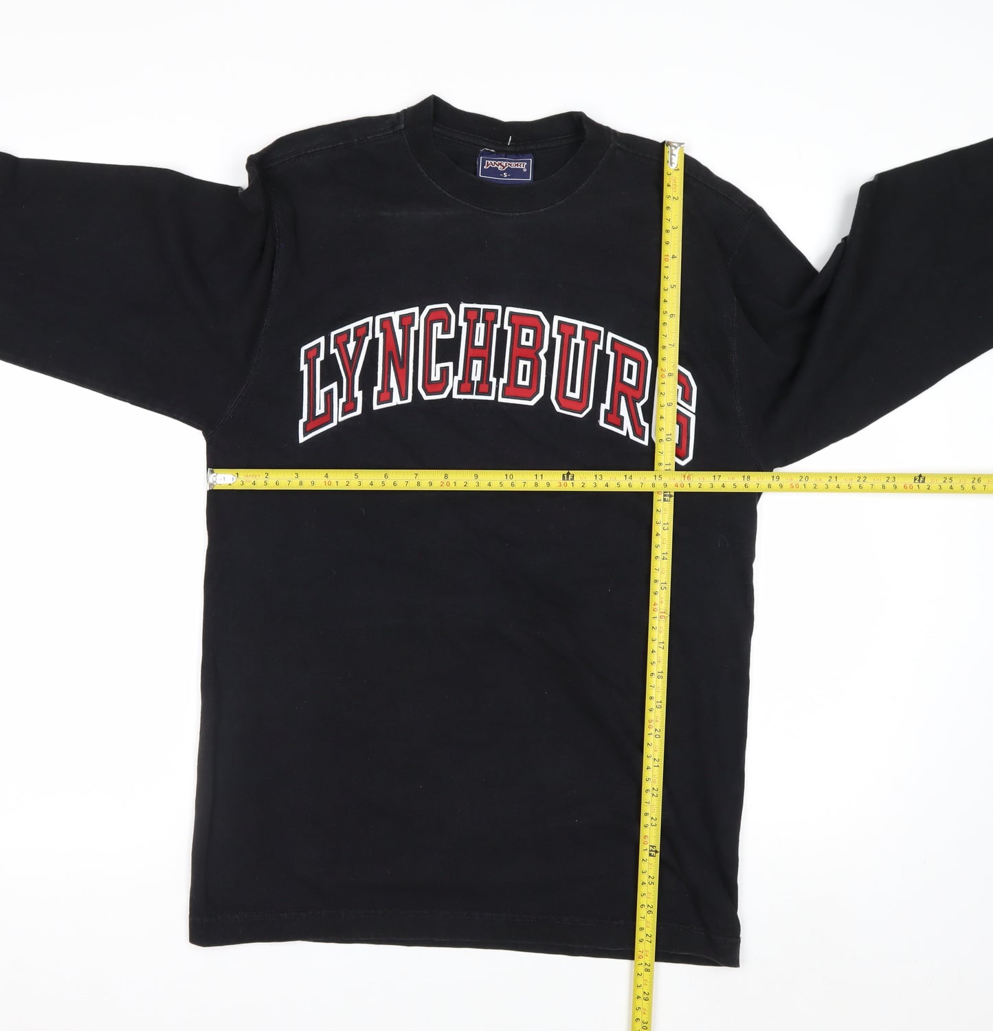 Jansport Men’s Black Lynchburg Graphic Pullover Sweatshirt Small