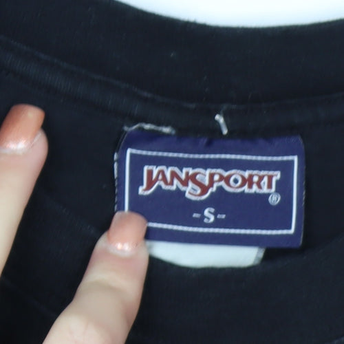Jansport Men’s Black Lynchburg Graphic Pullover Sweatshirt Small
