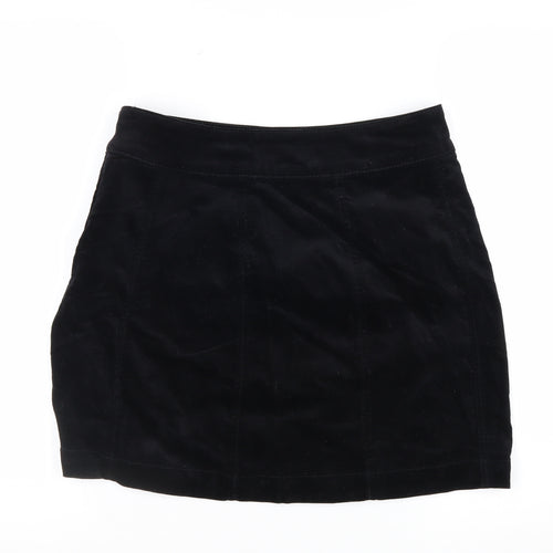 George Women’s Black Velvet Mini Pencil Skirt Size 10