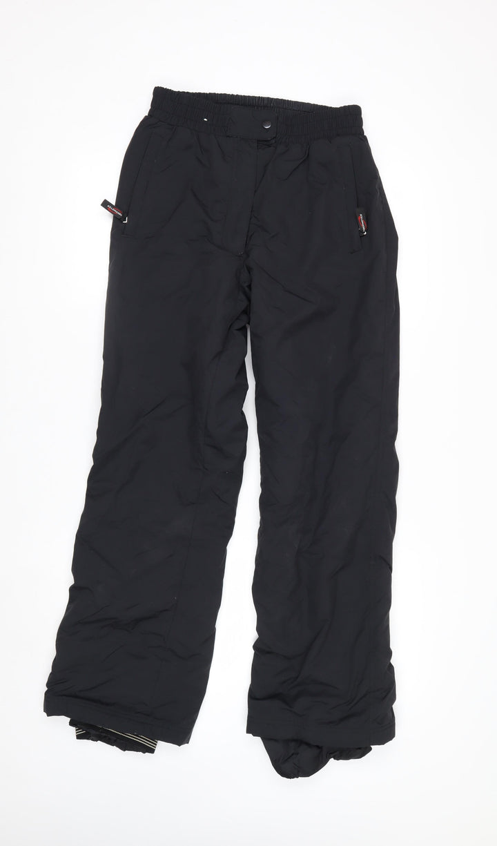 Obermeyer Women's Black Size 6 Insulated Snow Pants