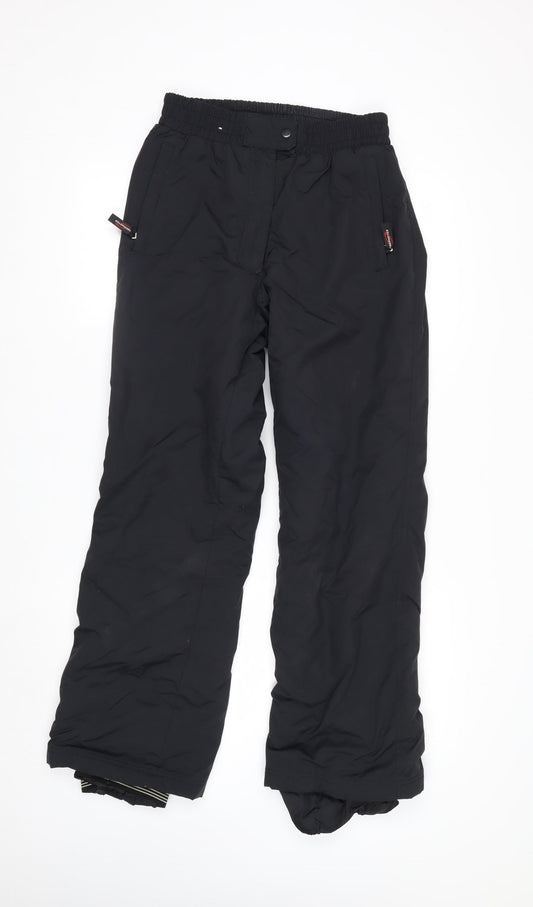 Obermeyer Women's Black Size 6 Insulated Snow Pants